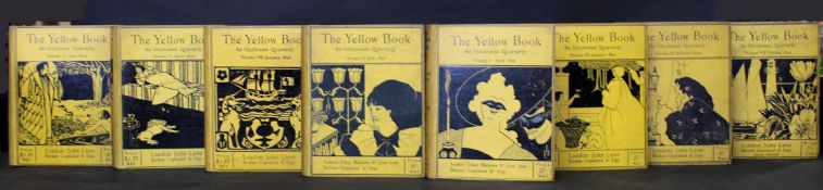 THE YELLOW BOOK AN ILLUSTRATED QUARTERLY, London, John Lane, Boston, Copeland & Day, 1894-97, 13