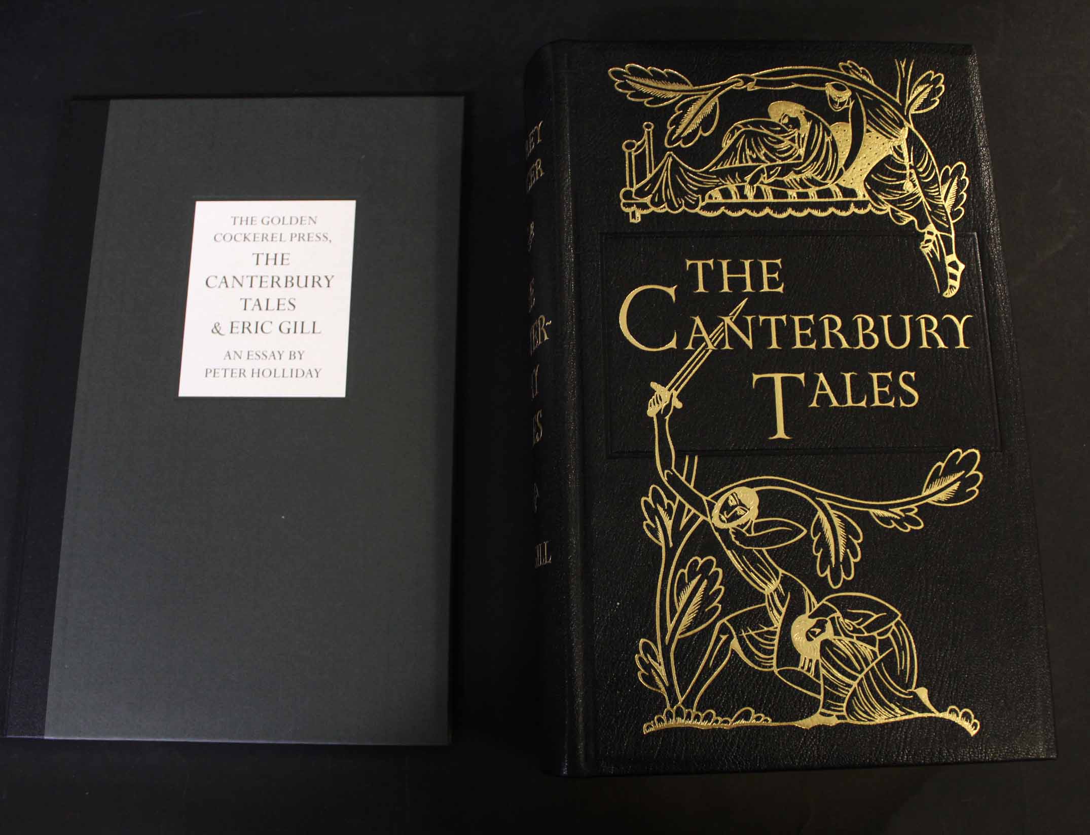 GEOFFREY CHAUCER: THE CANTERBURY TALES, ill Eric Gill, The Folio Society, 2010, (2005), (1980),