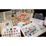 Box large accumulation World mint and used stamps in stockbooks etc