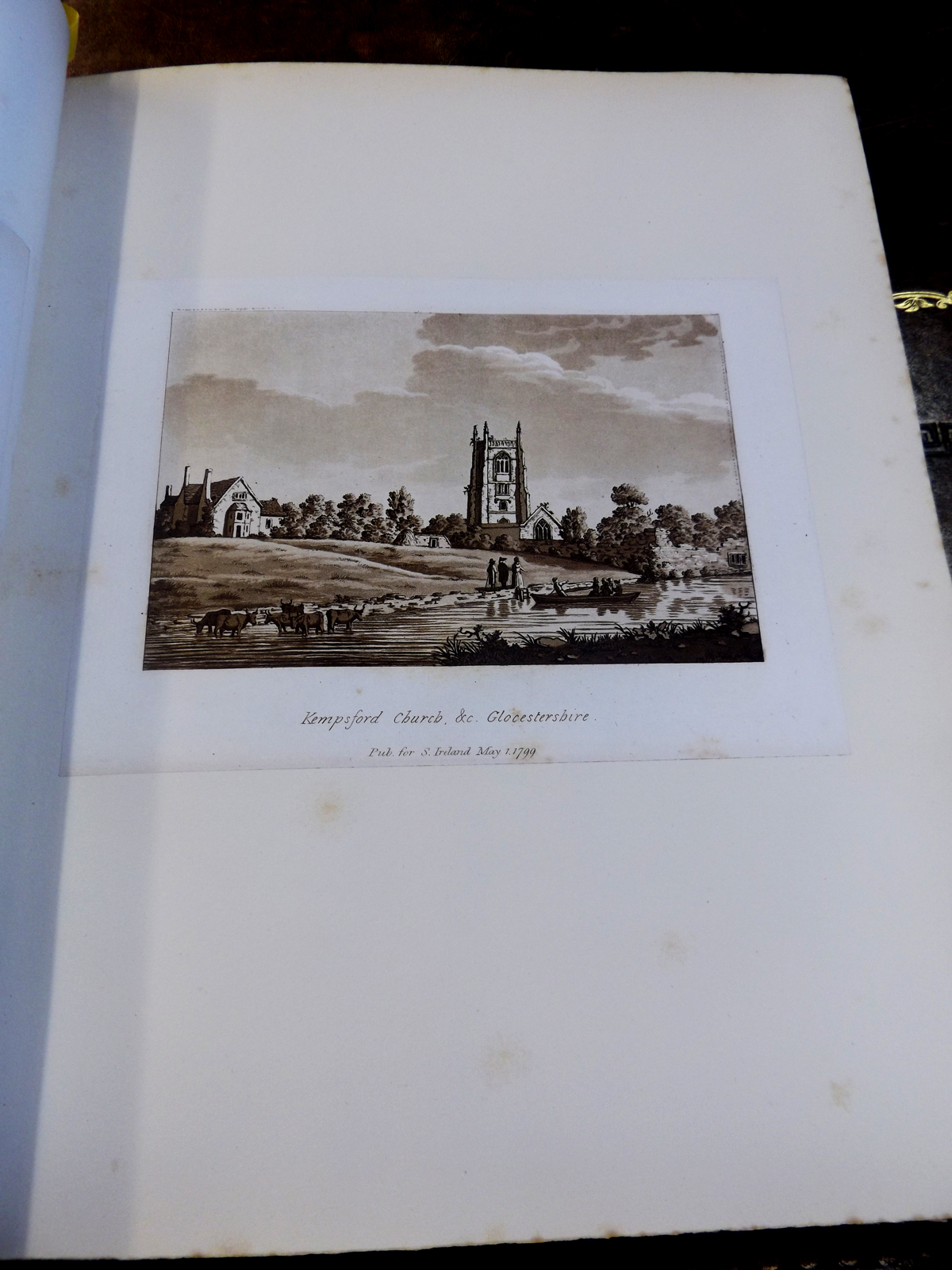 WILLIAM WESTALL AND SAMUEL OWEN: PICTURESQUE TOUR OF THE RIVER THAMES, London, R Ackermann, 1828, - Image 9 of 10