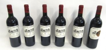 Twelve bottles of Chateau D'Angludet Margaux 1990