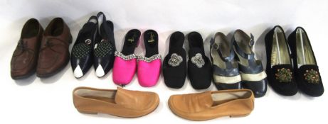 Eleven pairs of ladies shoes, various manufactures including Seducta, Salamander, Cyrillus etc,