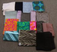 3 Wine Crates of ladies clothing, fabrics etc (3)