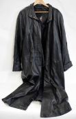Full legnth leather coat by Tiboa