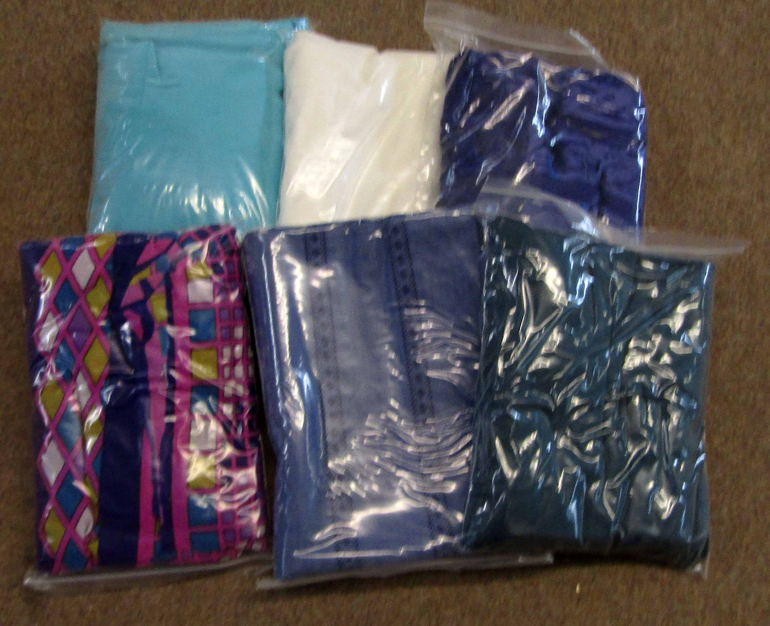 3 Wine Crates of ladies clothing, fabrics etc (3) - Image 2 of 3