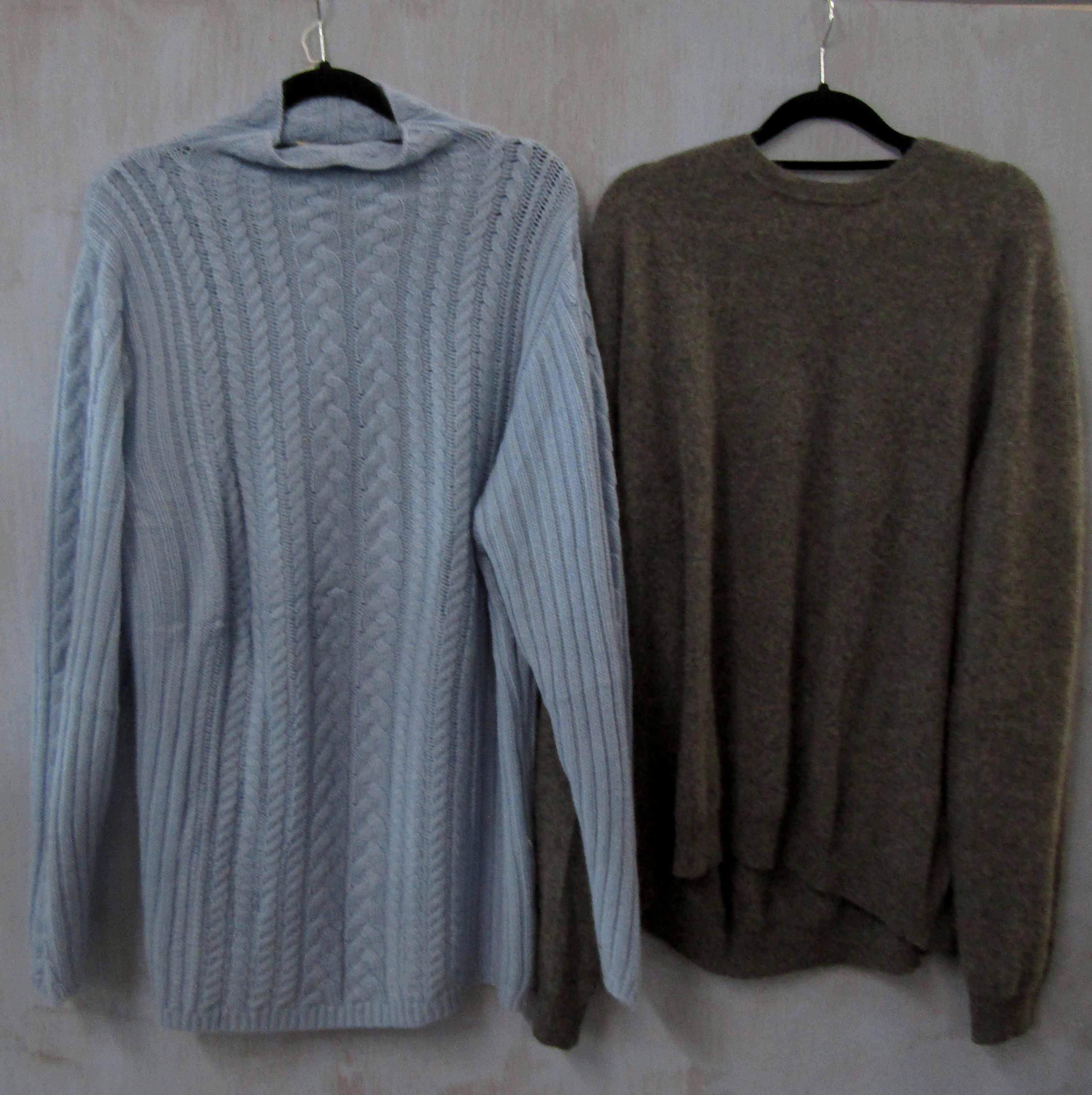 Collection of four ladies cashmere jumpers, various makers