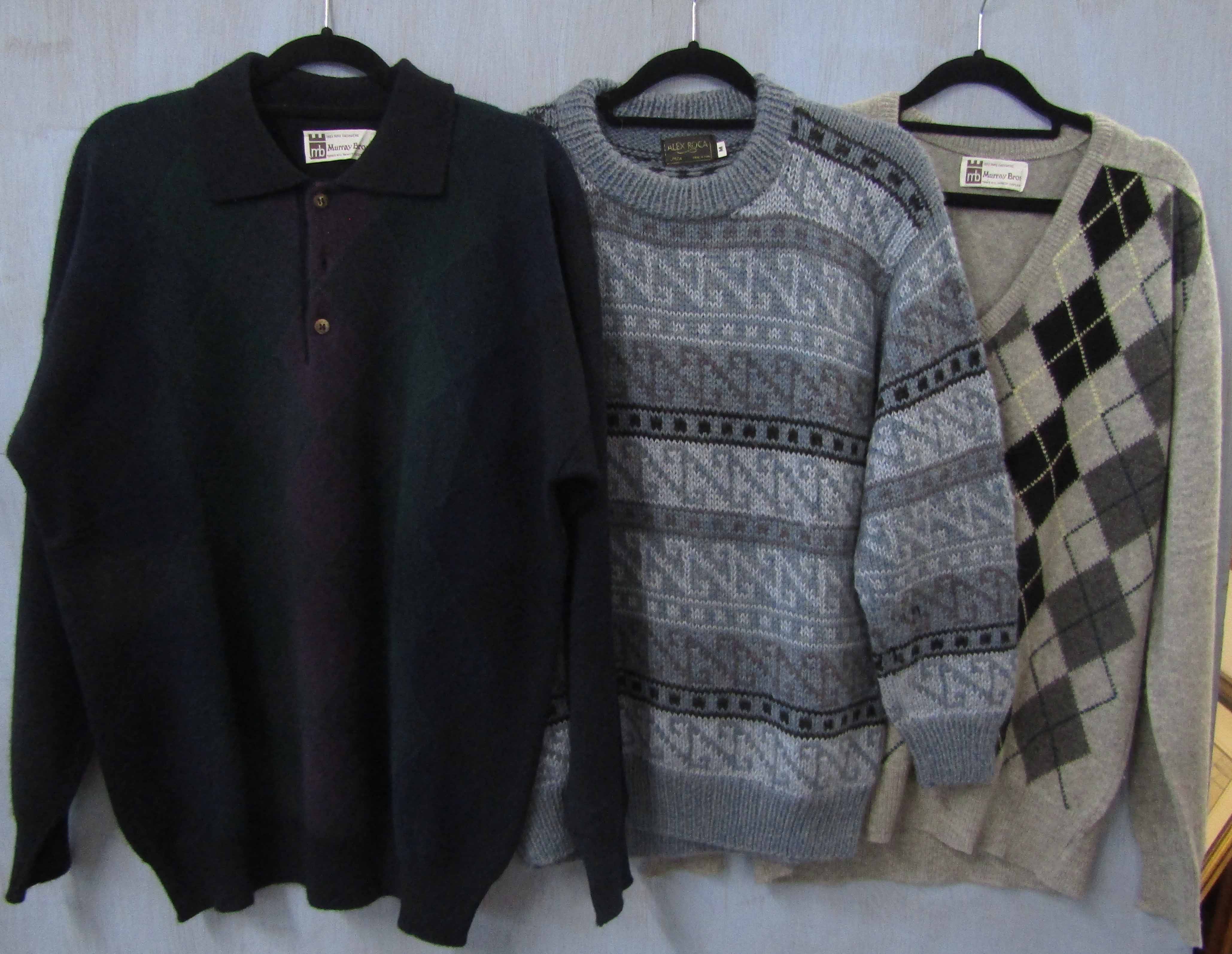 Collection of five various cashmere pullovers and jumpers including Murray Bros - Image 2 of 2