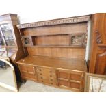 LOW DRESSER, WIDTH APPROX 164CM