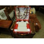 RED REXINE BREXTON PICNIC SET