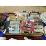 TRAY OF DAYS GONE BY COMMERCIAL VEHICLES, DELPRADO LEAD PAINTED CAVALRY MEN ETC