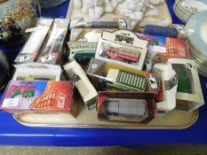 TRAY MIXED DIE CAST BOXED COMMERCIAL VEHICLES