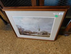 TWO ROWLAND HILBER PRINTS (2)