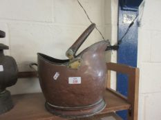 COPPER COAL HELMET