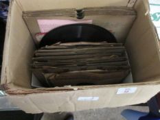 BOX OF MIXED 78RPM RECORDS