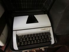 CASED PHILIPS TYPEWRITER