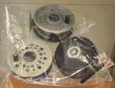 INTREPID "Gearfly" Reel, LEEDA "Rimfly" Reel and SHAKESPEARE "Beaulite" Reel (3)