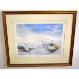 After Archibald Thorburn, "Ptarmigan in Winter"coloured print, published 1983 by The Tryon