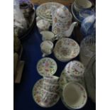 PART SET OF MINTON HADDEN HALL TEA WARES