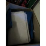 BOX OF VARIOUS FABRICS