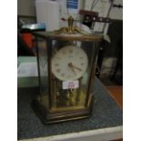 BRASS KUNDO MANTLE CLOCK