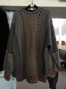 TWO KNITWEAR JUMPERS BY IVOR KNIGHT AND MONDO MARCO