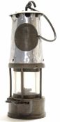 Protector Lamp & Lighting Co Ltd miner's safety lamp, 23cm tall