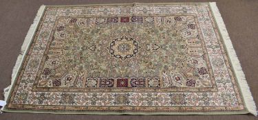 Modern Keshan rug, 2m x 1.4m