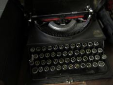 IMPERIAL CASED TYPEWRITER