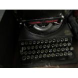 IMPERIAL CASED TYPEWRITER