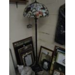 REPRODUCTION TIFFANY STYLE STANDARD LAMP