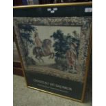 GILT FRAMED CHATEAU DE FAUMUR PRINT