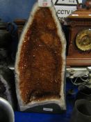 LARGE CITRINE GEODE