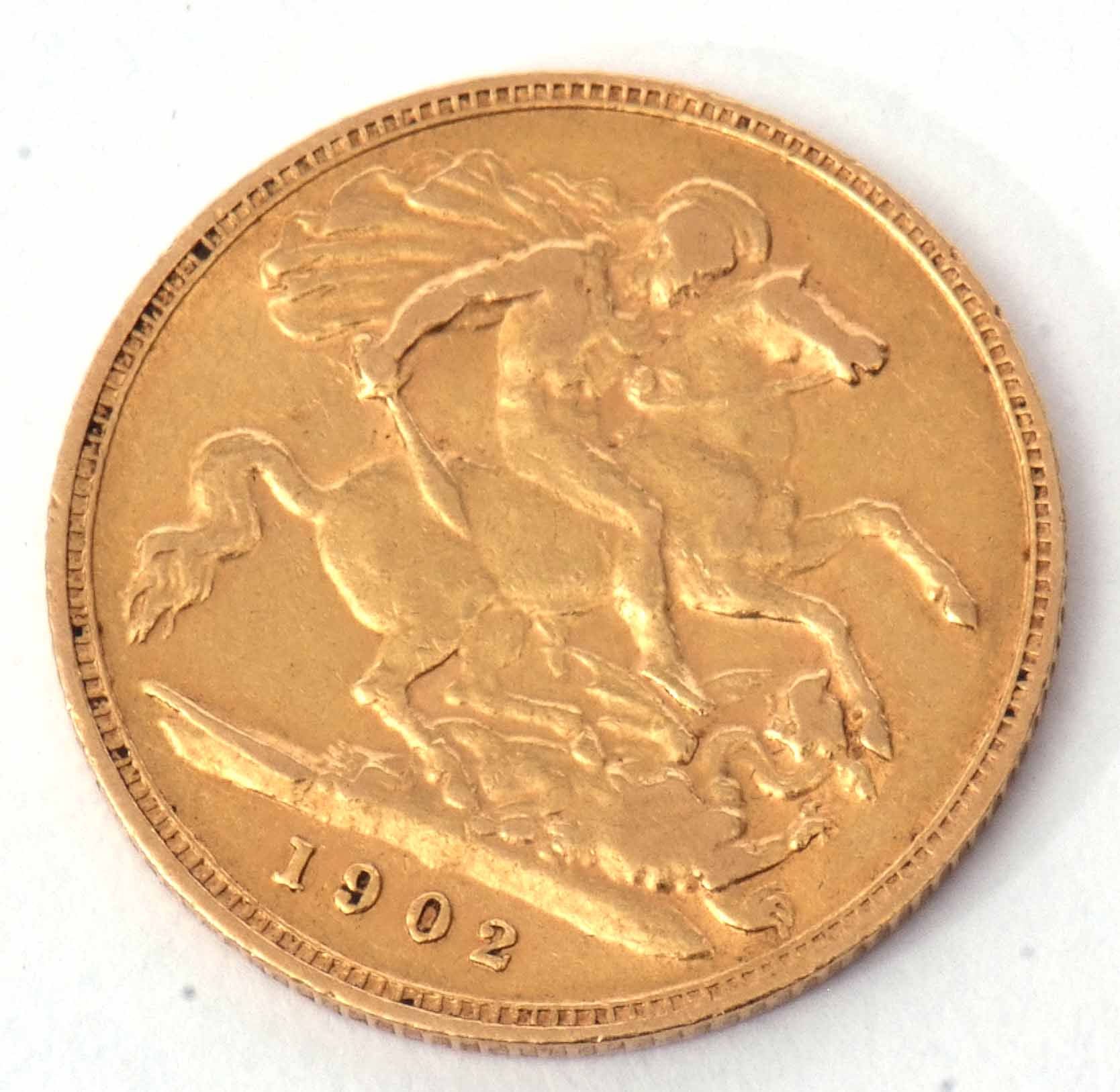 Edward VII half sovereign dated 1902 - Image 2 of 2