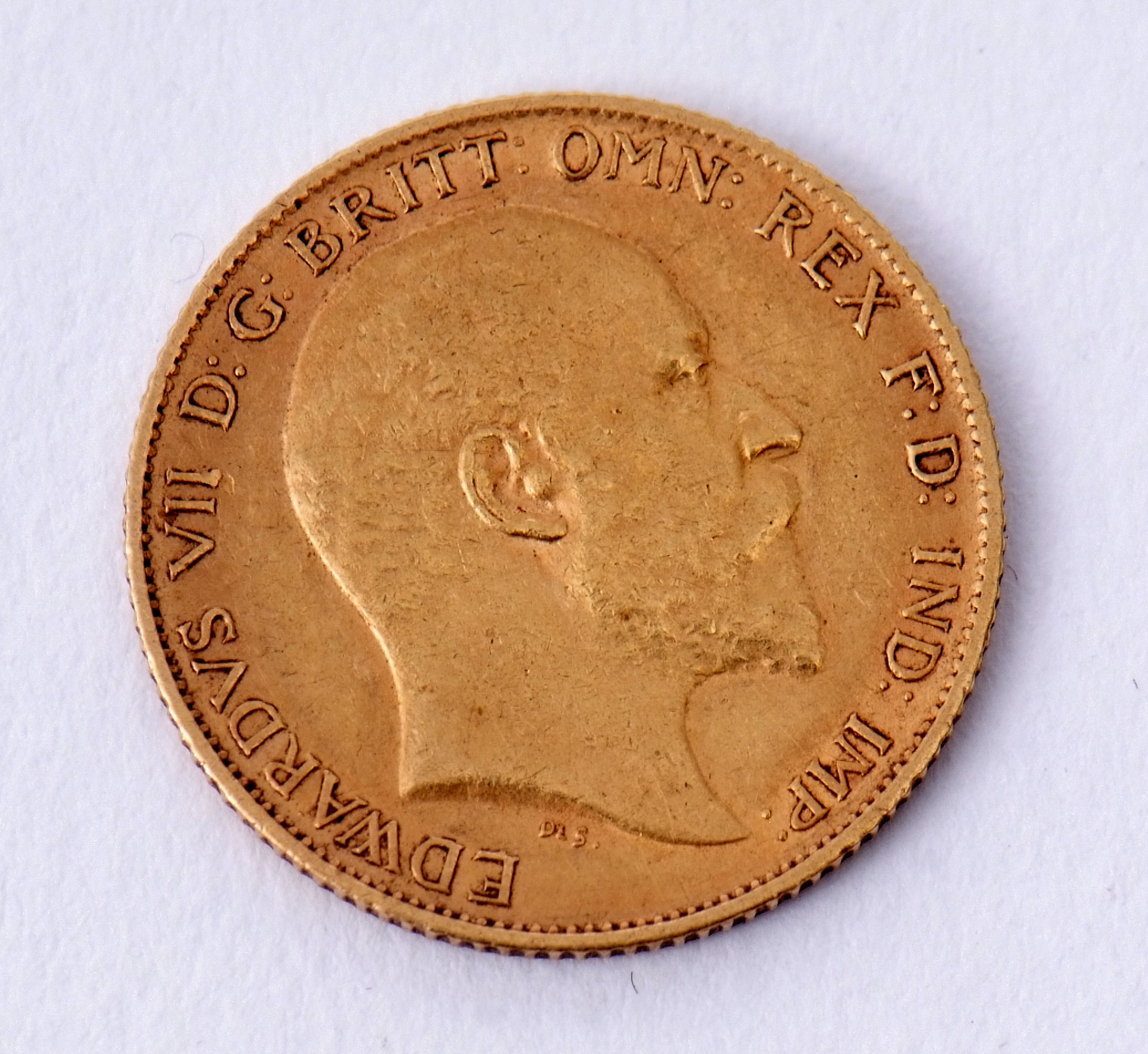 Edward VII half sovereign dated 1905 - Image 2 of 2