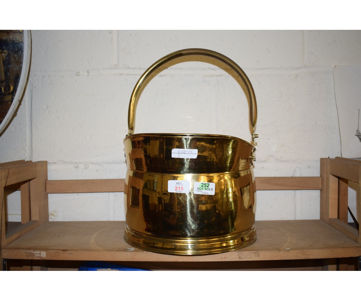 BRASS COAL CHUTE