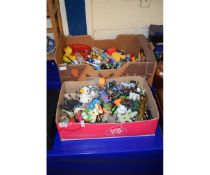 TWO BOXES OF MIXED CHILDREN’S TOYS