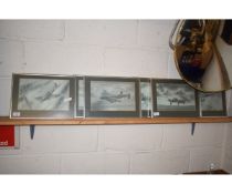 SIX FRAMED LITHOGRAPHS BY KENNETH AITKEN (6)