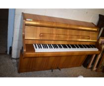 BENTLEY MODERN UPRIGHT PIANO, CIRCA LATE 20TH CENTURY, SERIAL NUMBER 113128, TOGETHER WITH A