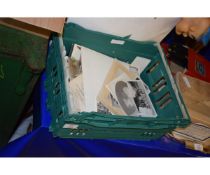 BOX OF VINTAGE PHOTOGRAPHS ETC