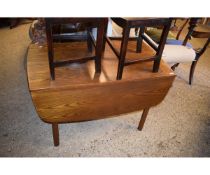 GOOD QUALITY TEAK G-PLAN DROP LEAF TABLE ON CANTED LEGS