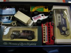 BOX MIXED DIECAST TOY VEHICLES