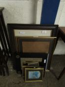 GROUP MIXED PICTURES , PICTURE FRAMES, MIRROR ETC