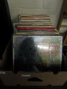 BOX MIXED VINYL RECORDS