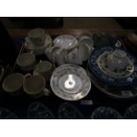 TRY CONTAINING A PART SET OF DUCHESS TRANQUILLITY TEA WARE, PLATES ETC