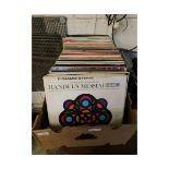 BOX OF MIXED VINYL RECORDS