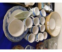 MIXING BOWL TOGETHER WITH MODERN TRADEWINDS CUPS ETC