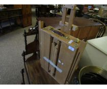 BEECHWOOD FRAMED TRAVELLING EASEL