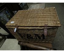 FORTNUM & MASON WICKER BASKET