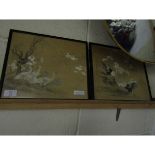 TWO FRAMED ORIENTAL PRINTS