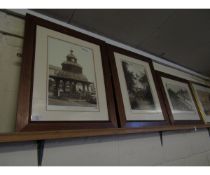 THREE NORTH WALSHAM FRAMED PRINTS